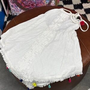 VmT backless cotton dress